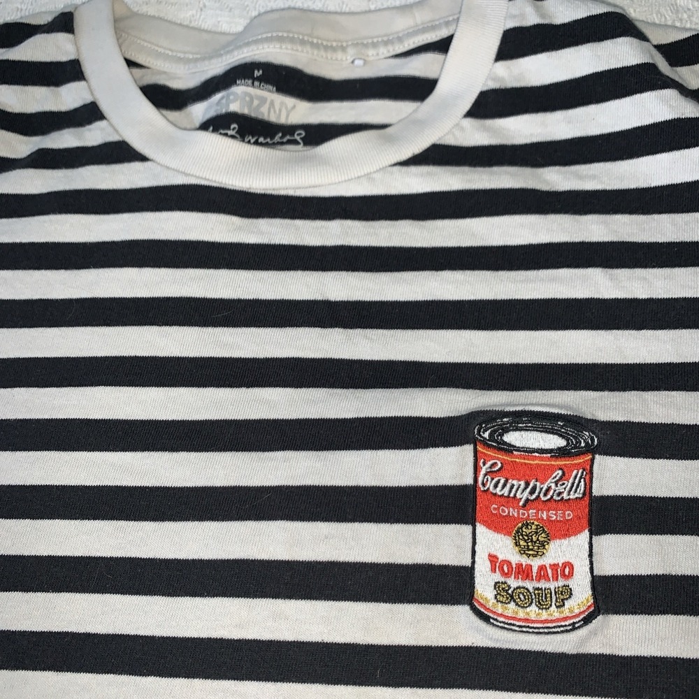 Andy Warhol Campbell's Soup T-shirt Sz Medium Uniqlo SPRZ NY